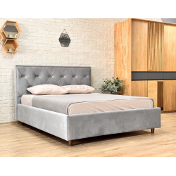 Pat Charmbed Lux Bela 160x200 Laguna 41 (Silver)