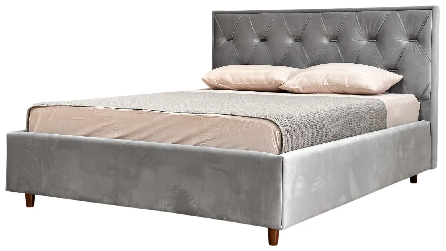 Pat Charmbed Lux Bela 160x200 Laguna 42 (Light Gray) - 4