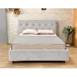 Pat Charmbed Lux Bela 160x200 Mono 03 (Light Grey) Thumb