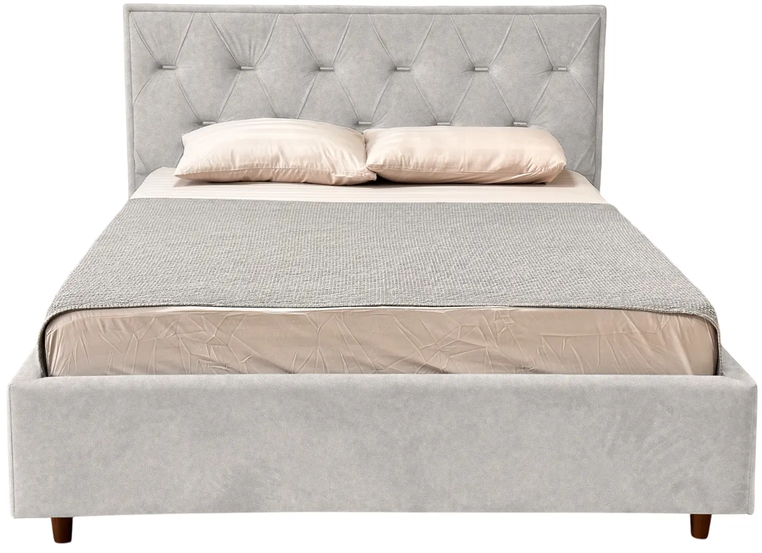 Pat Charmbed Lux Bela 160x200 Mono 03 (Light Grey) - 3