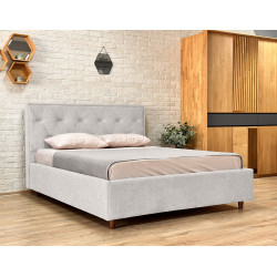 Pat Charmbed Lux Bela 160x200 Mono 03 (Light Grey)
