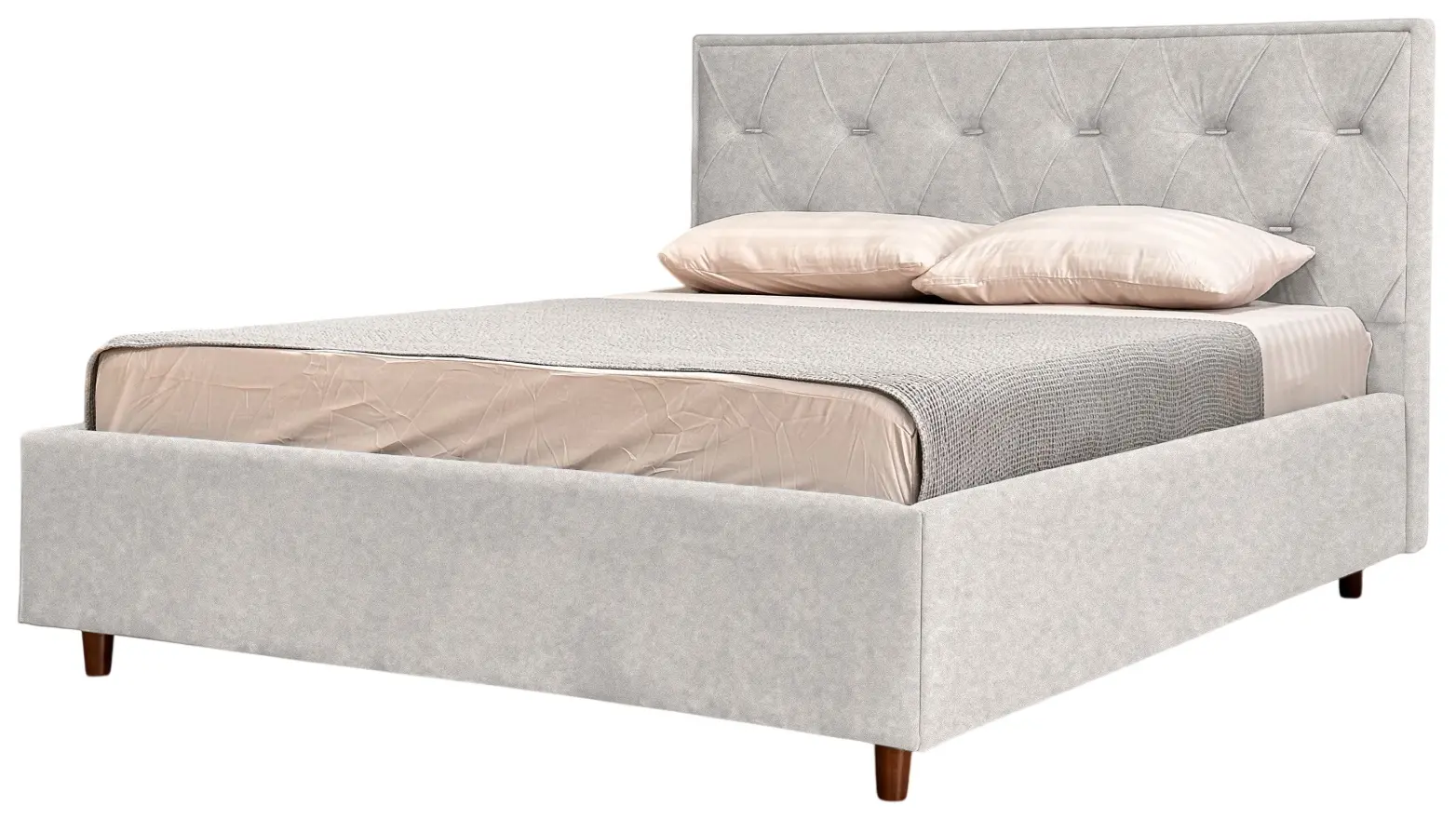 Pat Charmbed Lux Bela 160x200 Mono 03 (Light Grey) - 4