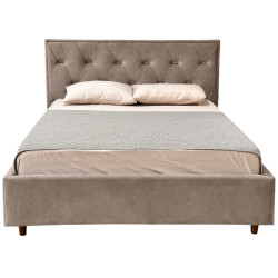 Кровать Charmbed Lux Bela 160x200 Mono 04 (Light Brown) Thumb