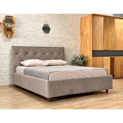 Кровать Charmbed Lux Bela 160x200 Mono 04 (Light Brown)