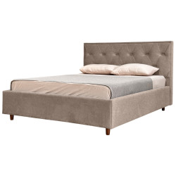 Кровать Charmbed Lux Bela 160x200 Mono 04 (Light Brown) Thumb
