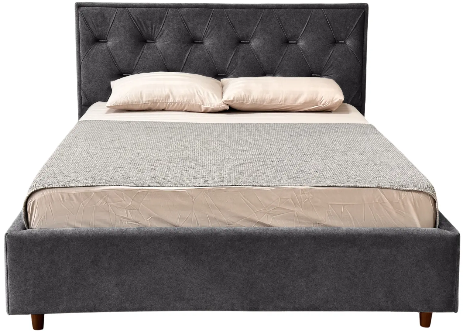 Pat Charmbed Lux Bela 160x200 Mono 07 (Dark Grey) - 3