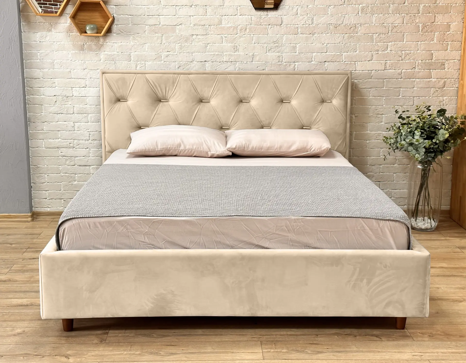 Pat Charmbed Lux Bela 180x200 Laguna 03 (Cream) - 2