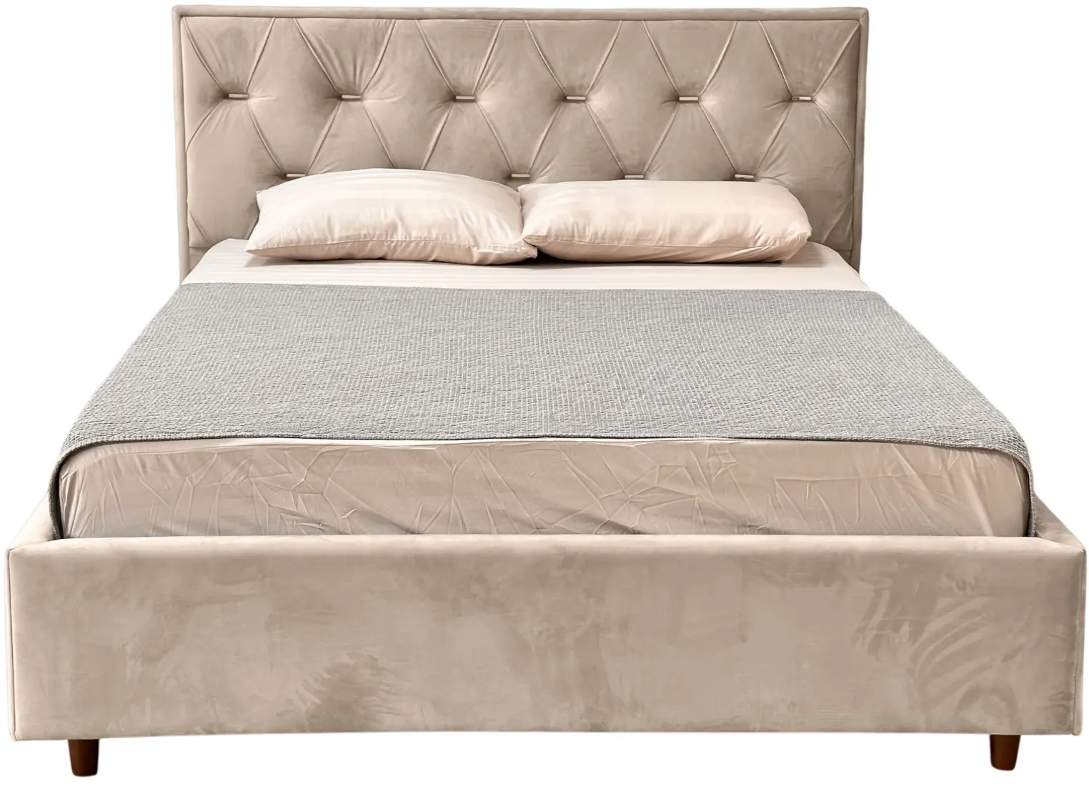 Кровать Charmbed Lux Bela 180x200 Laguna 07 (Beige) - 3
