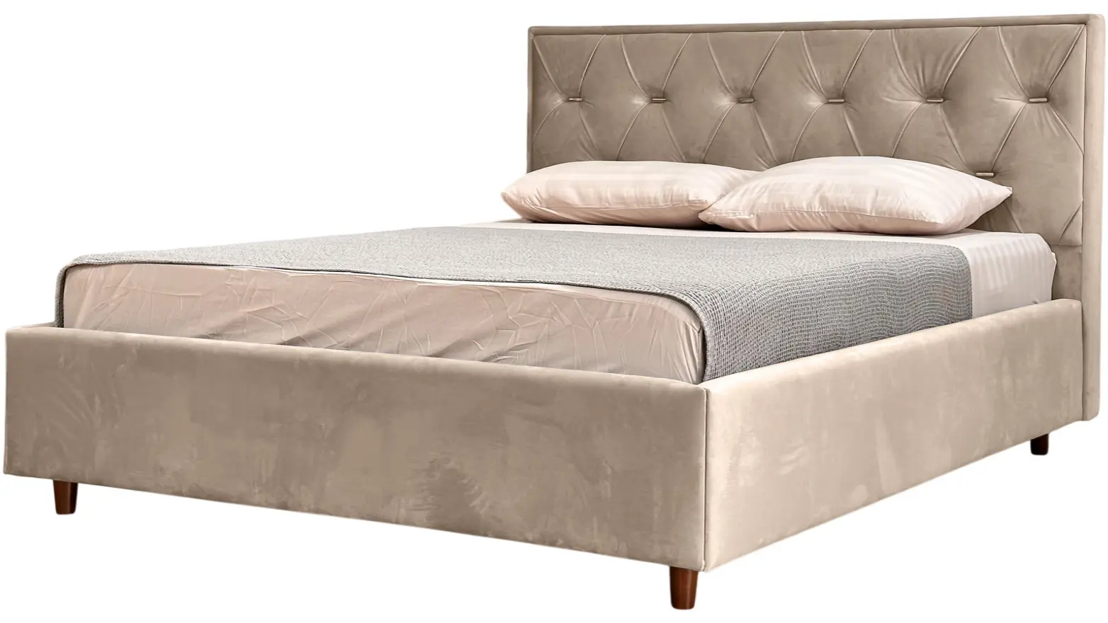 Кровать Charmbed Lux Bela 180x200 Laguna 07 (Beige) - 4