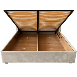 Кровать Charmbed Lux Bela 180x200 Laguna 08 (Gray-Beige) Thumb