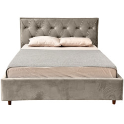 Кровать Charmbed Lux Bela 180x200 Laguna 09 (Stone Gray) Thumb