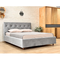 Pat Charmbed Lux Bela 180x200 Laguna 41 (Silver)
