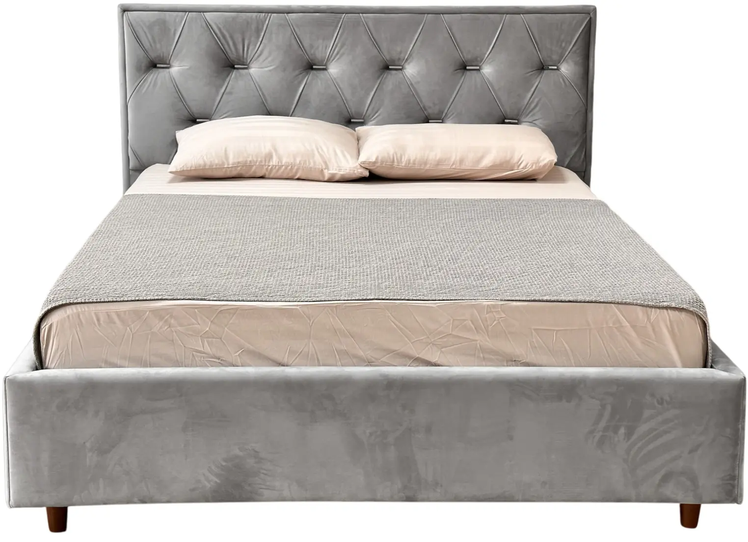 Pat Charmbed Lux Bela 180x200 Laguna 42 (Light Gray) - 3
