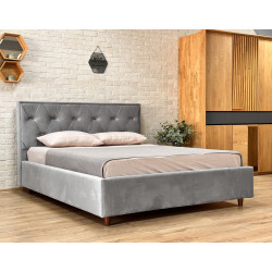Pat Charmbed Lux Bela 180x200 Laguna 42 (Light Gray)