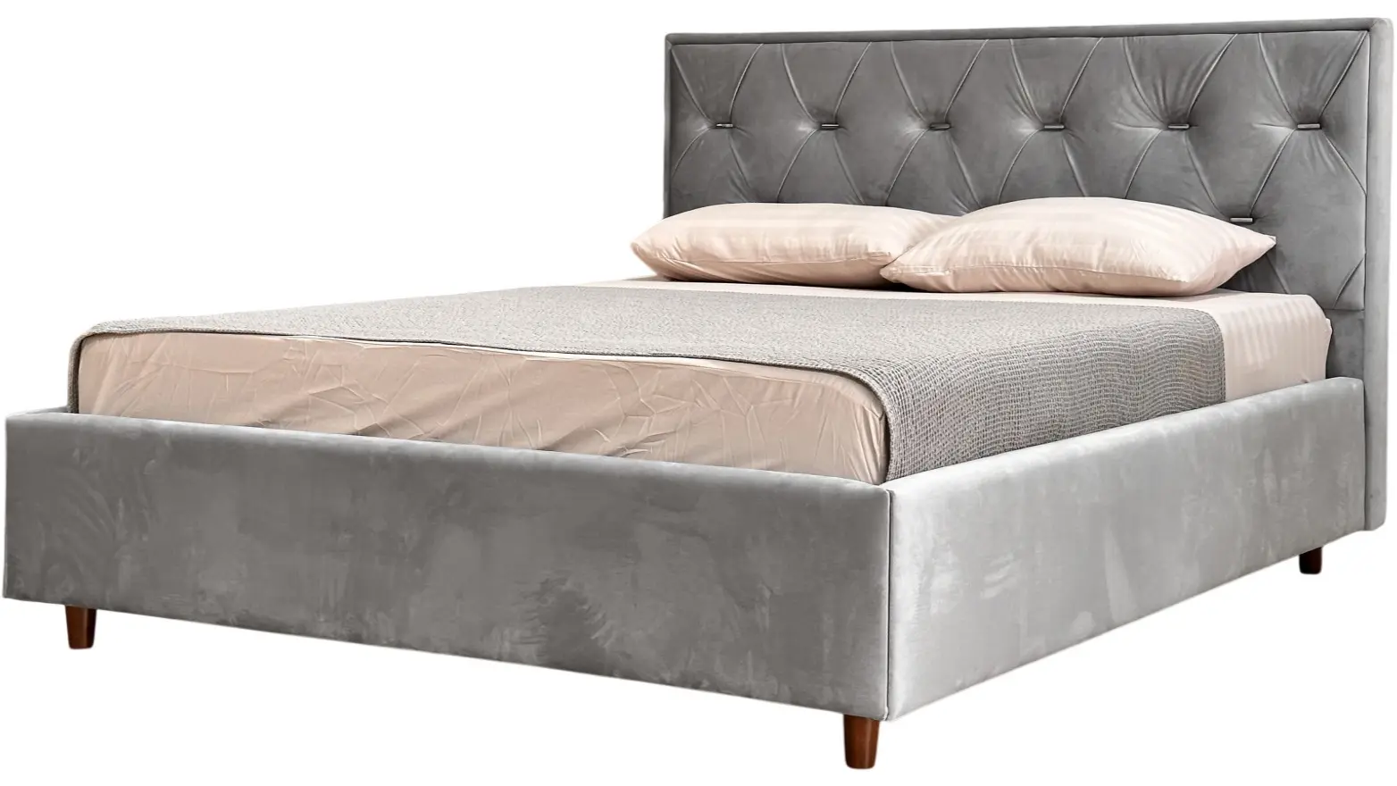 Pat Charmbed Lux Bela 180x200 Laguna 42 (Light Gray) - 4