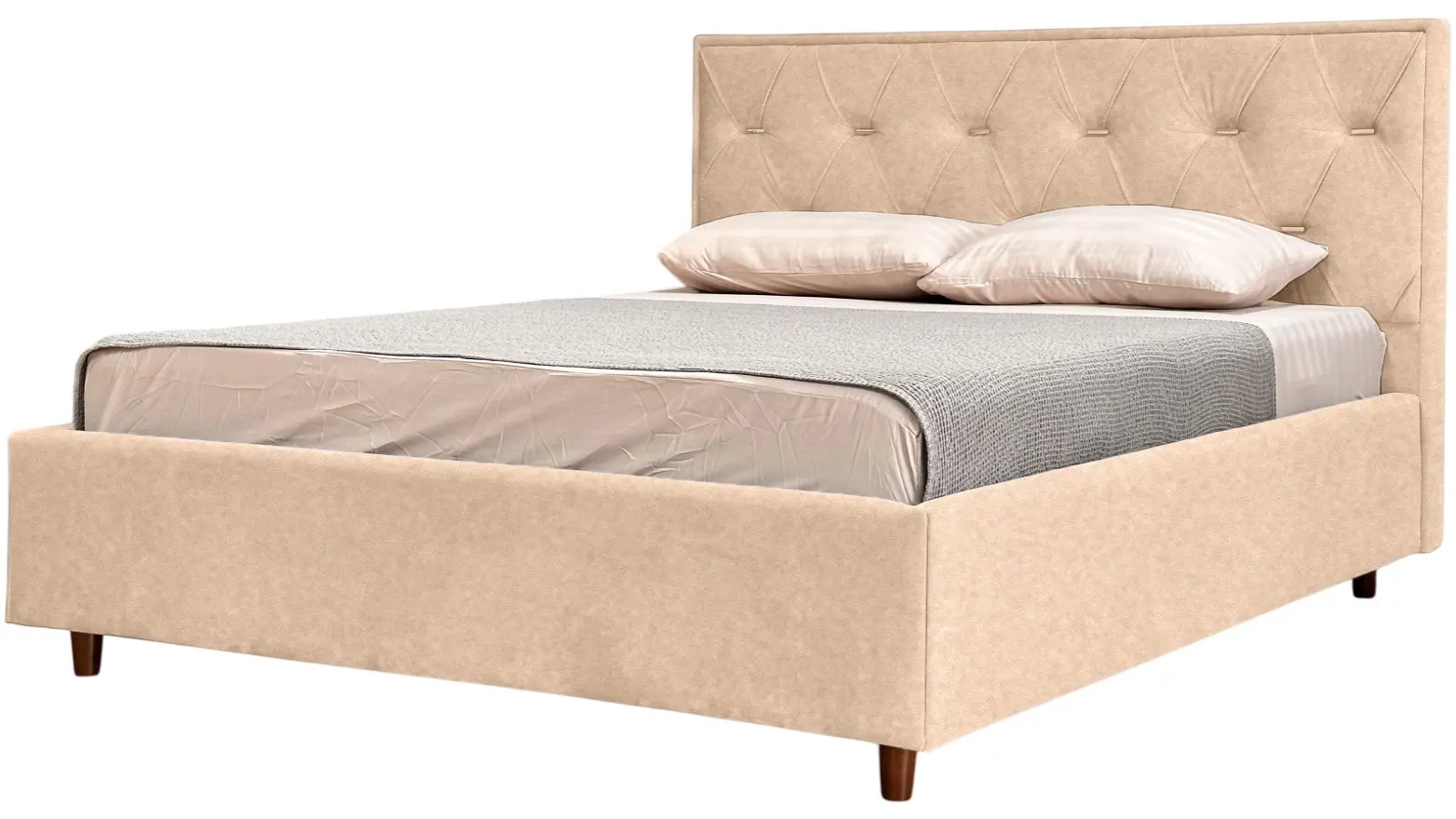 Кровать Charmbed Lux Bela 180x200 Mono 02 (Beige) - 4