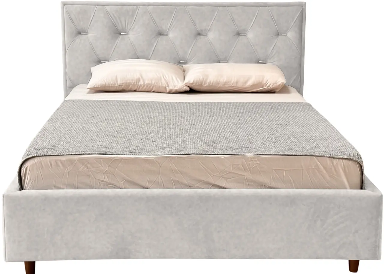 Pat Charmbed Lux Bela 180x200 Mono 03 (Light Grey) - 3