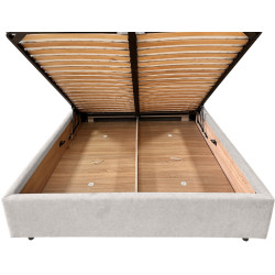 Pat Charmbed Lux Bela 180x200 Mono 03 (Light Grey) Thumb