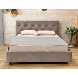 Кровать Charmbed Lux Bela 180x200 Mono 04 (Light Brown) Thumb