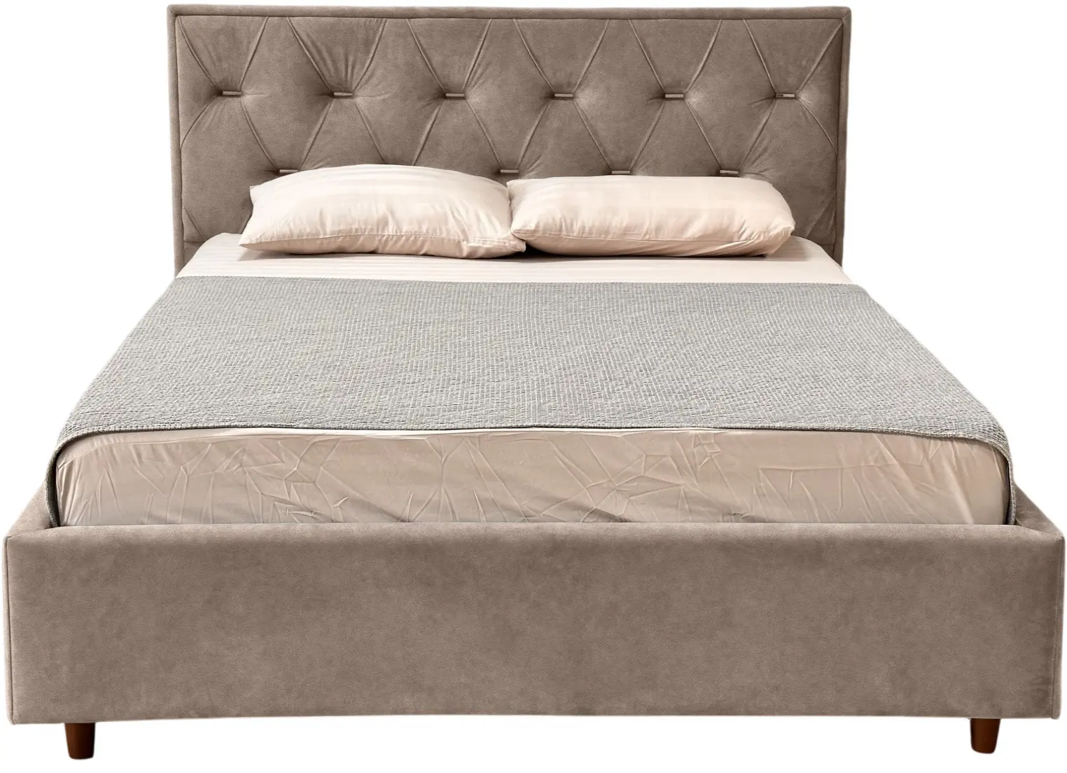 Кровать Charmbed Lux Bela 180x200 Mono 04 (Light Brown) - 3