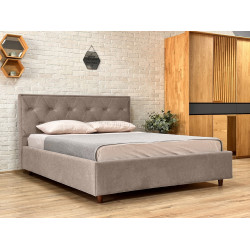 Кровать Charmbed Lux Bela 180x200 Mono 04 (Light Brown)