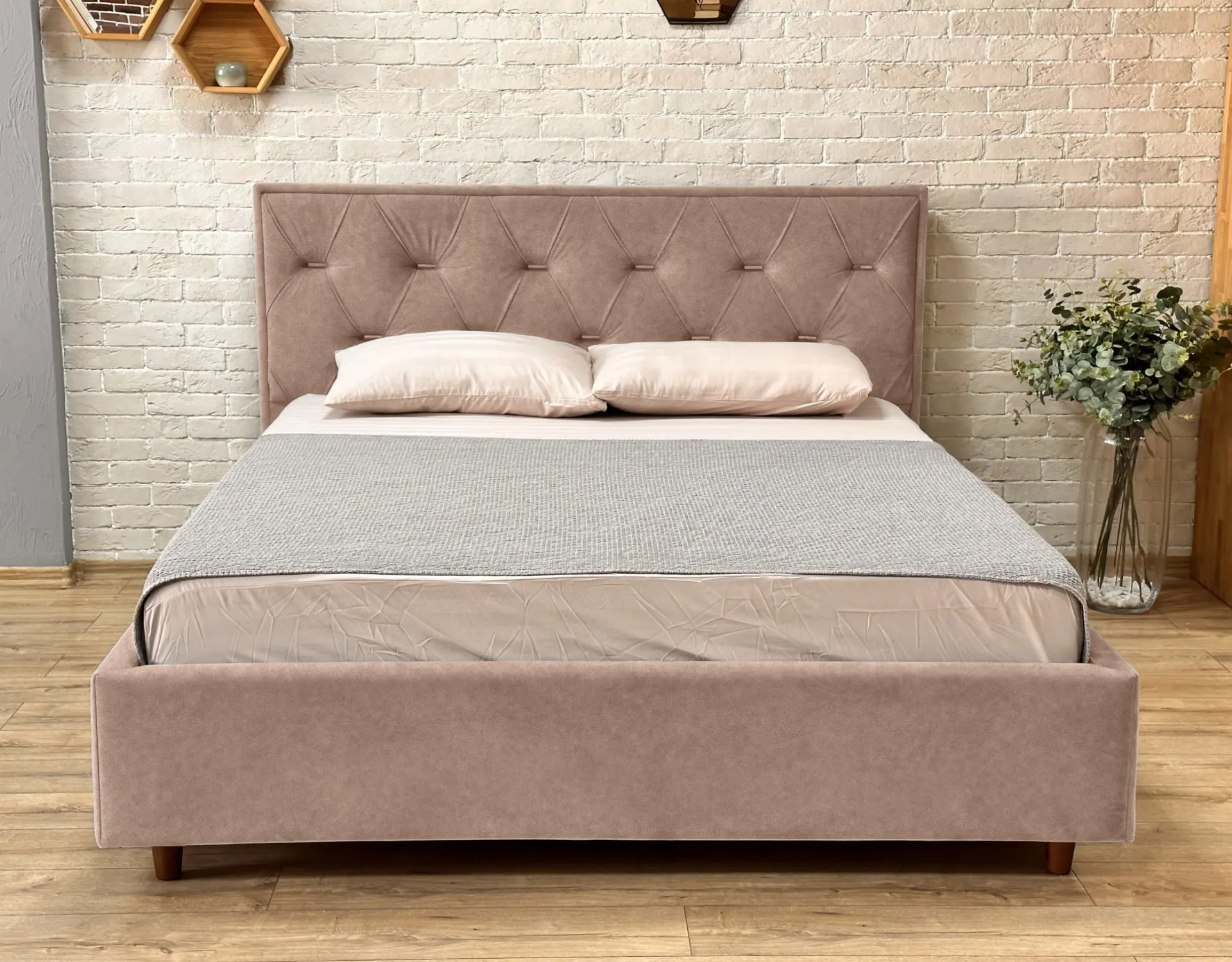 Pat Charmbed Lux Bela 180x200 Mono 06 (Dark Beige) - 2