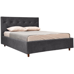 Кровать Charmbed Lux Bela 180x200 Mono 07 (Dark Grey) Thumb