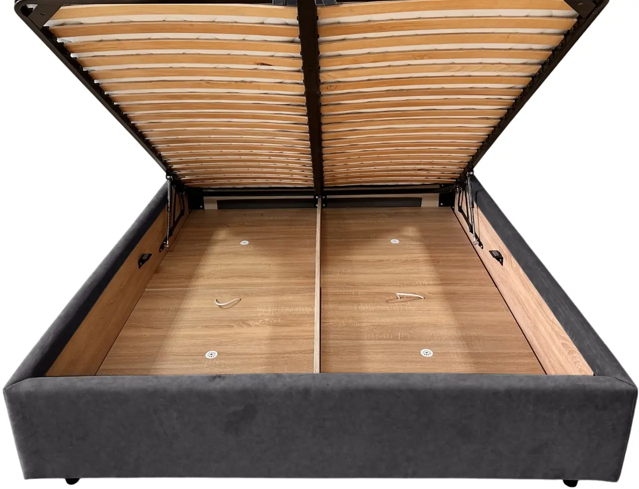 Кровать Charmbed Lux Bela 180x200 Mono 07 (Dark Grey) - 4