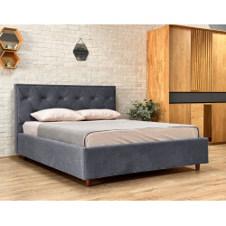 Кровать Charmbed Lux Bela 180x200 Mono 09 (Grey-Blue)