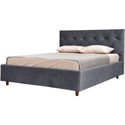 Кровать Charmbed Lux Bela 180x200 Mono 09 (Grey-Blue) Thumb