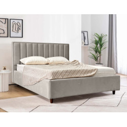 Кровать Charmbed Lux Estela 160x200 Laguna 09 (Stone Gray)