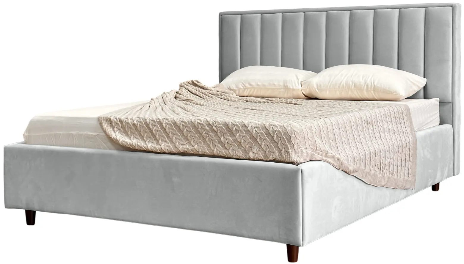 Pat Charmbed Lux Estela 160x200 Laguna 41 (Silver) - 4