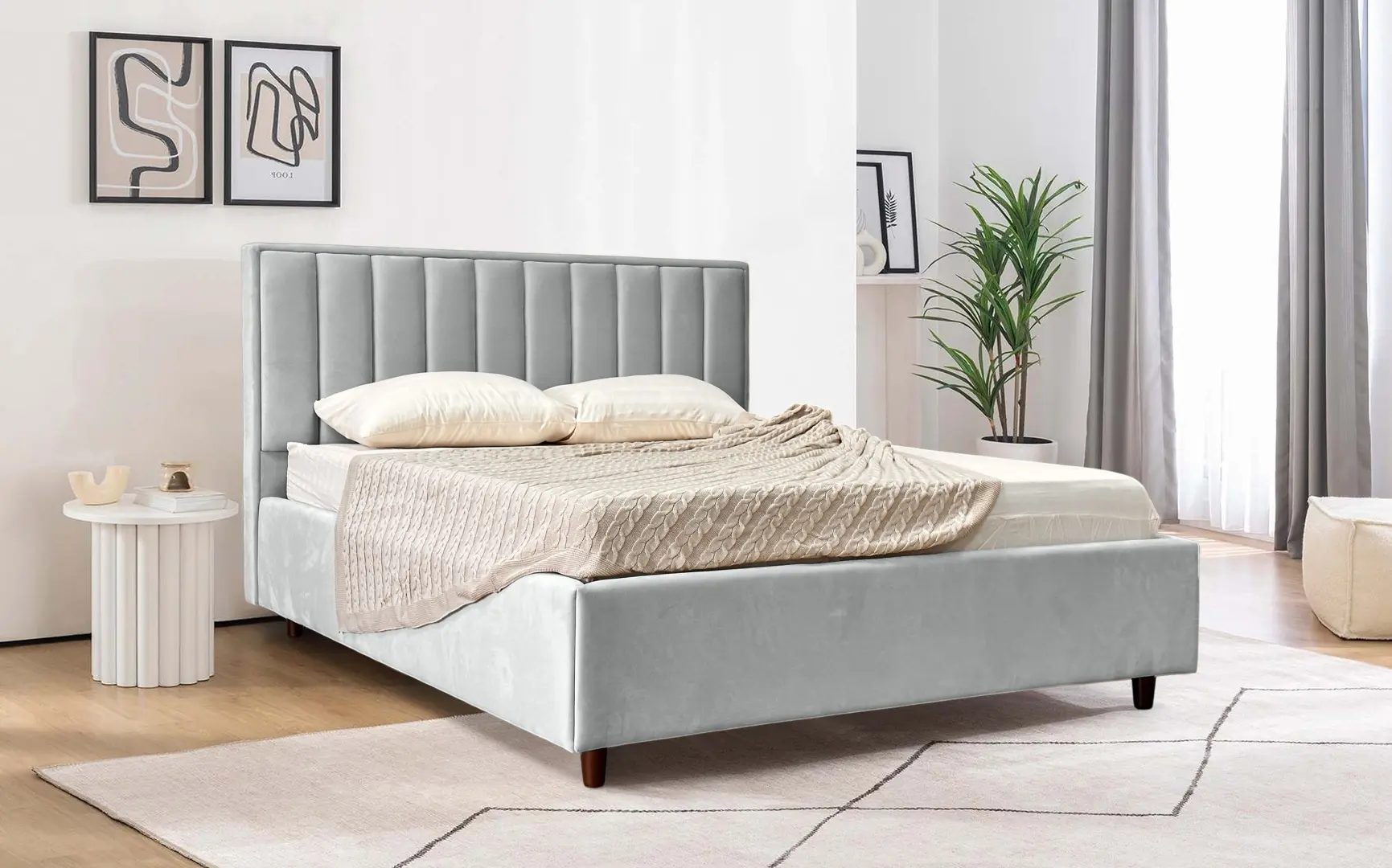 Pat Charmbed Lux Estela 160x200 Laguna 41 (Silver)