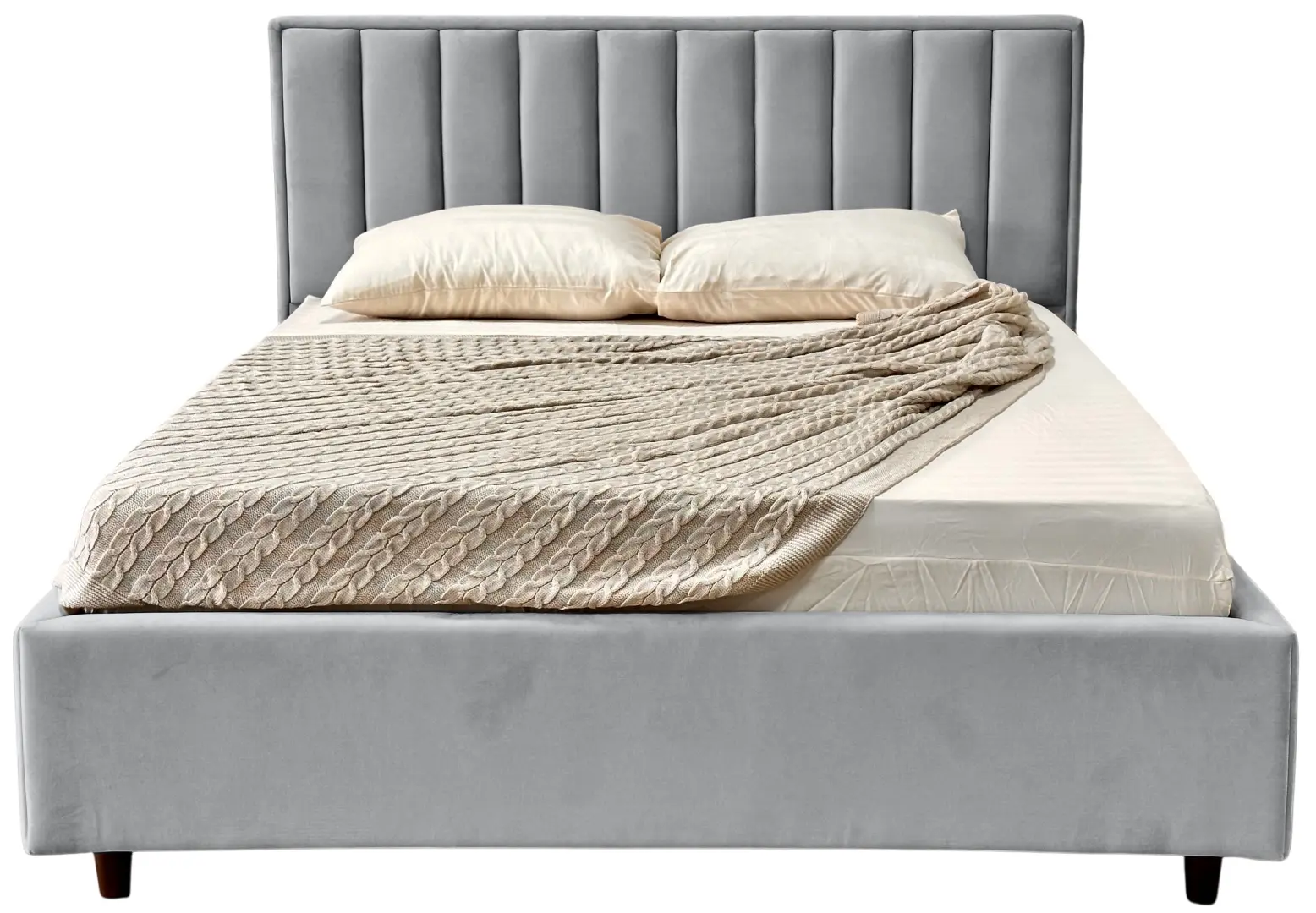 Pat Charmbed Lux Estela 160x200 Laguna 42 (Light Gray) - 3
