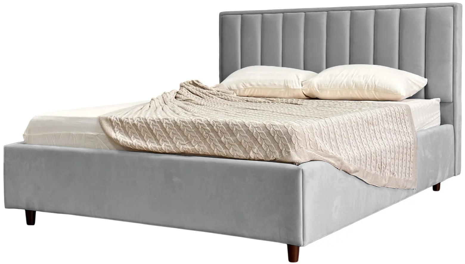 Pat Charmbed Lux Estela 160x200 Laguna 42 (Light Gray) - 4