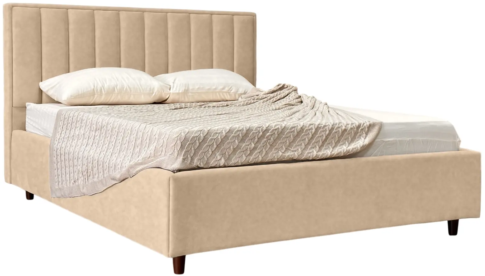 Кровать Charmbed Lux Estela 160x200 Mono 02 (Beige) - 2