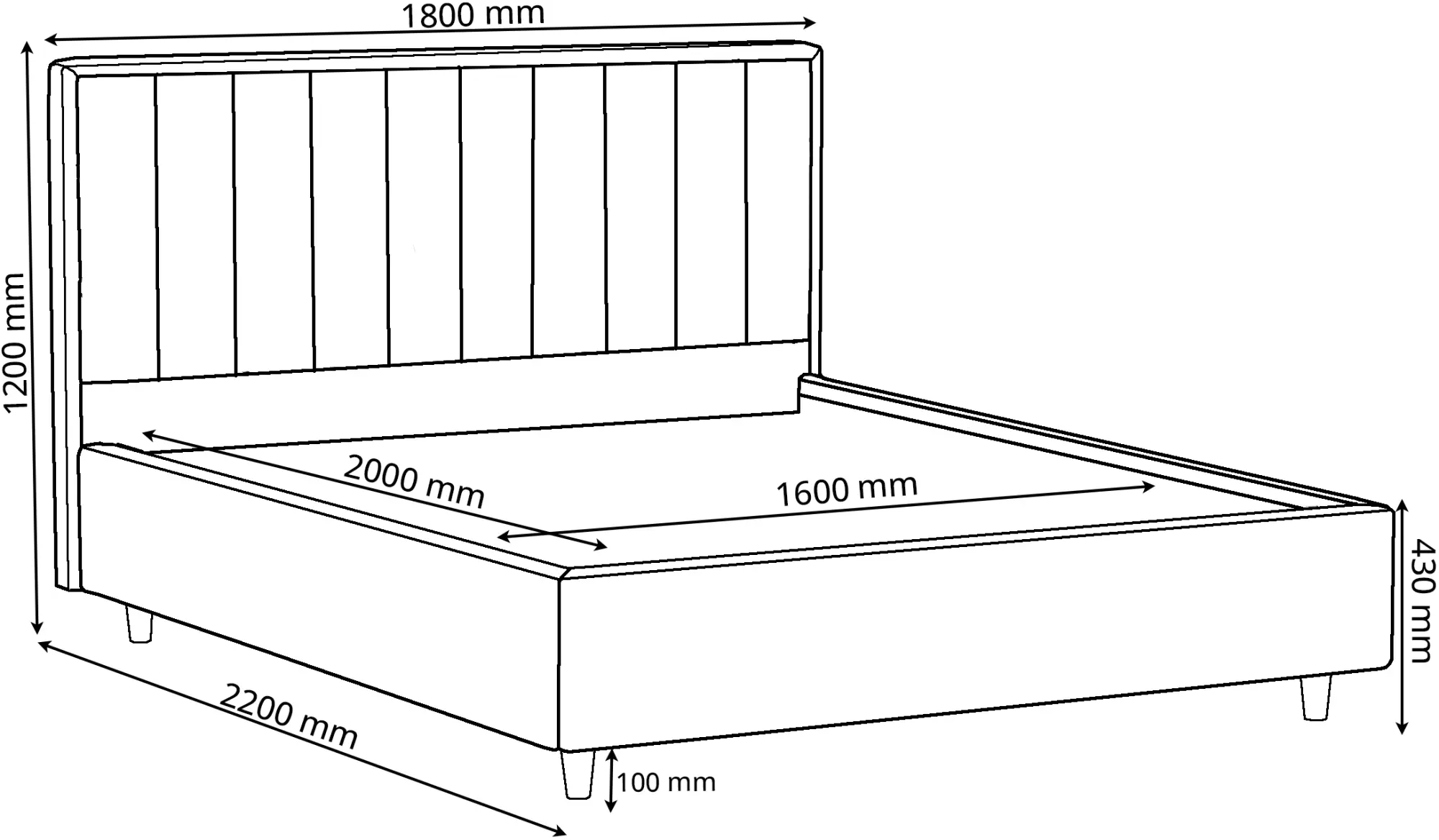 Pat Charmbed Lux Estela 160x200 Mono 04 (Light Brown) - 5
