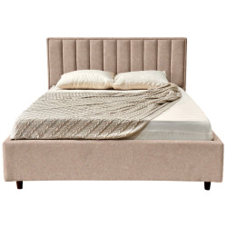 Кровать Charmbed Lux Estela 160x200 Mono 06 (Dark Beige) Thumb
