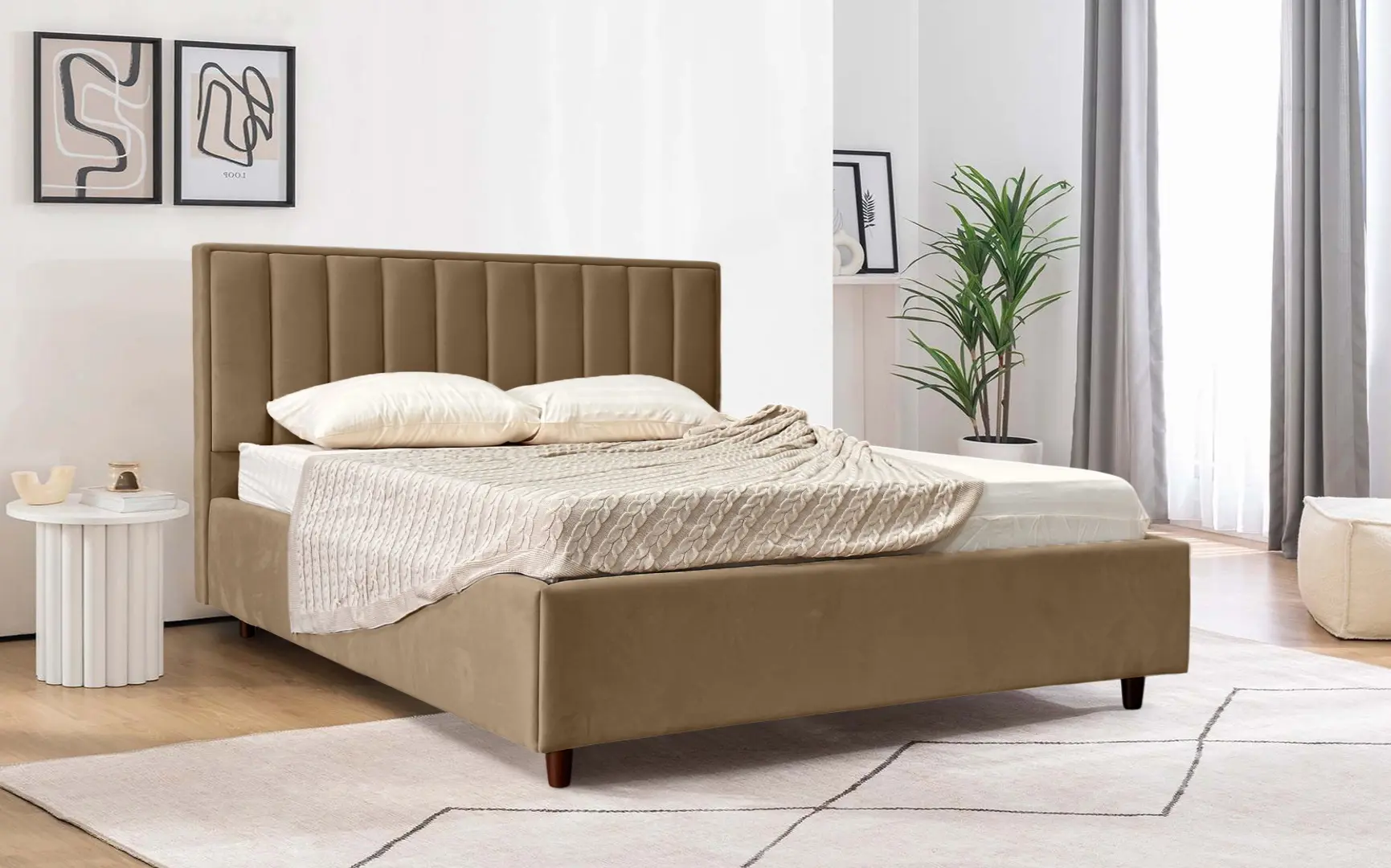 Pat Charmbed Lux Estela 180x200 Laguna 06 (Cappuccino)