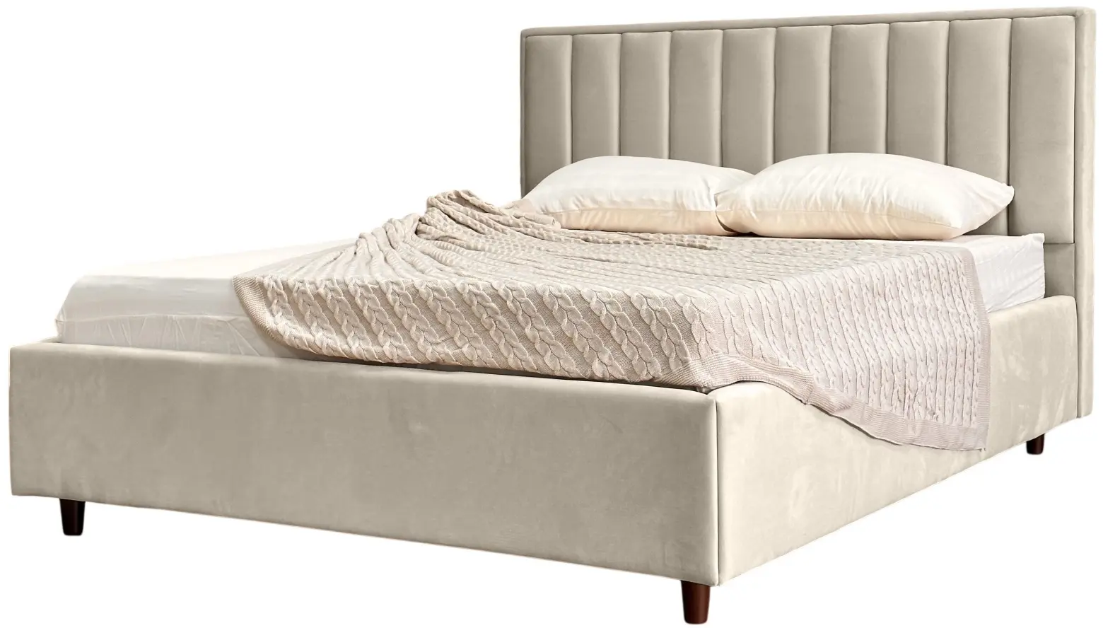 Кровать Charmbed Lux Estela 180x200 Laguna 08 (Gray-Beige) - 4