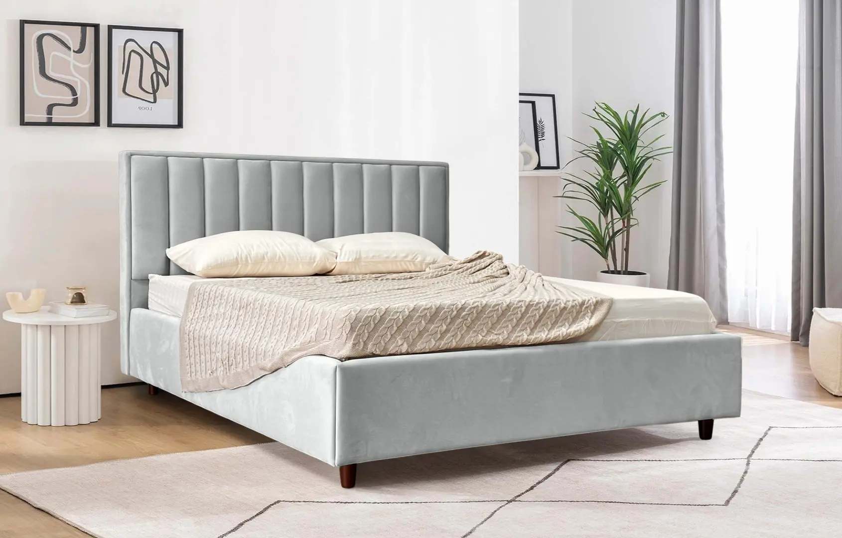 Pat Charmbed Lux Estela 180x200 Laguna 41 (Silver)