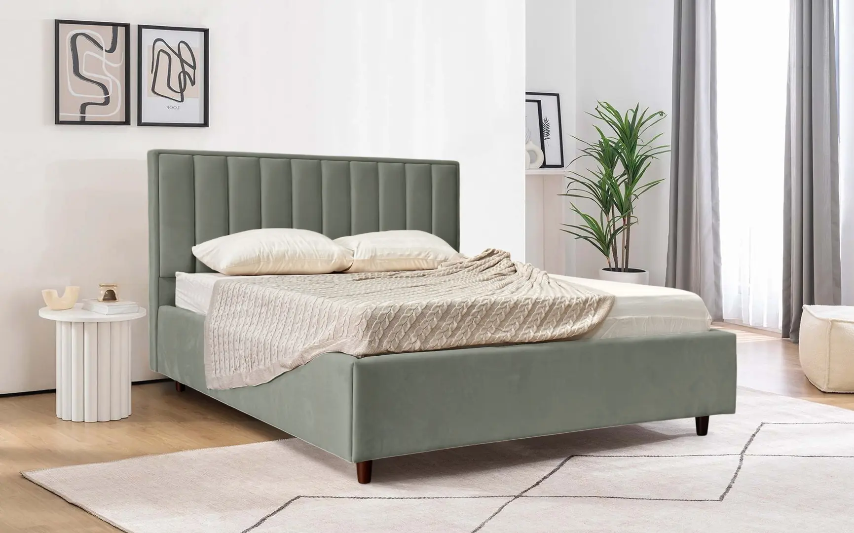 Pat Charmbed Lux Estela 180x200 Laguna 43 (Dark Grey)