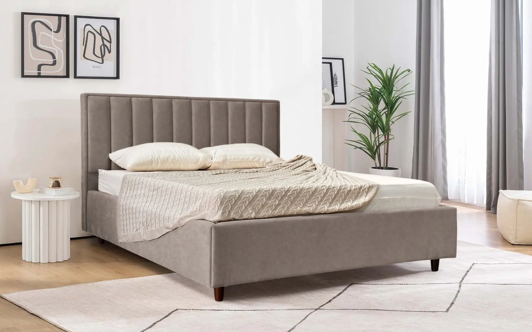 Pat Charmbed Lux Estela 180x200 Mono 04 (Light Brown)