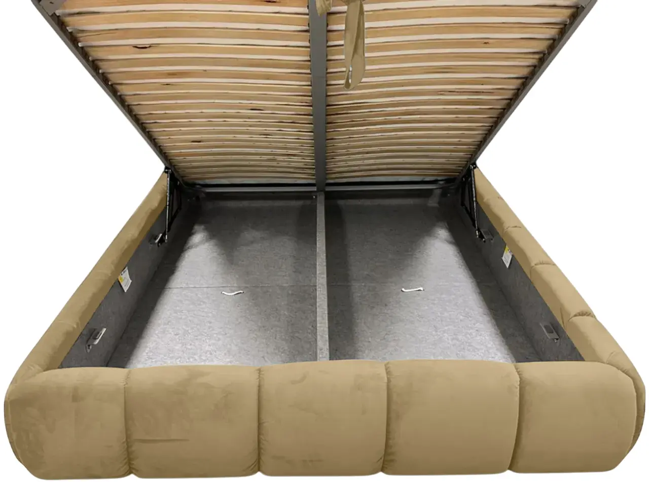 Pat Charmbed Lux Jenny 160x200 Laguna 06 (Light Beige) - 4