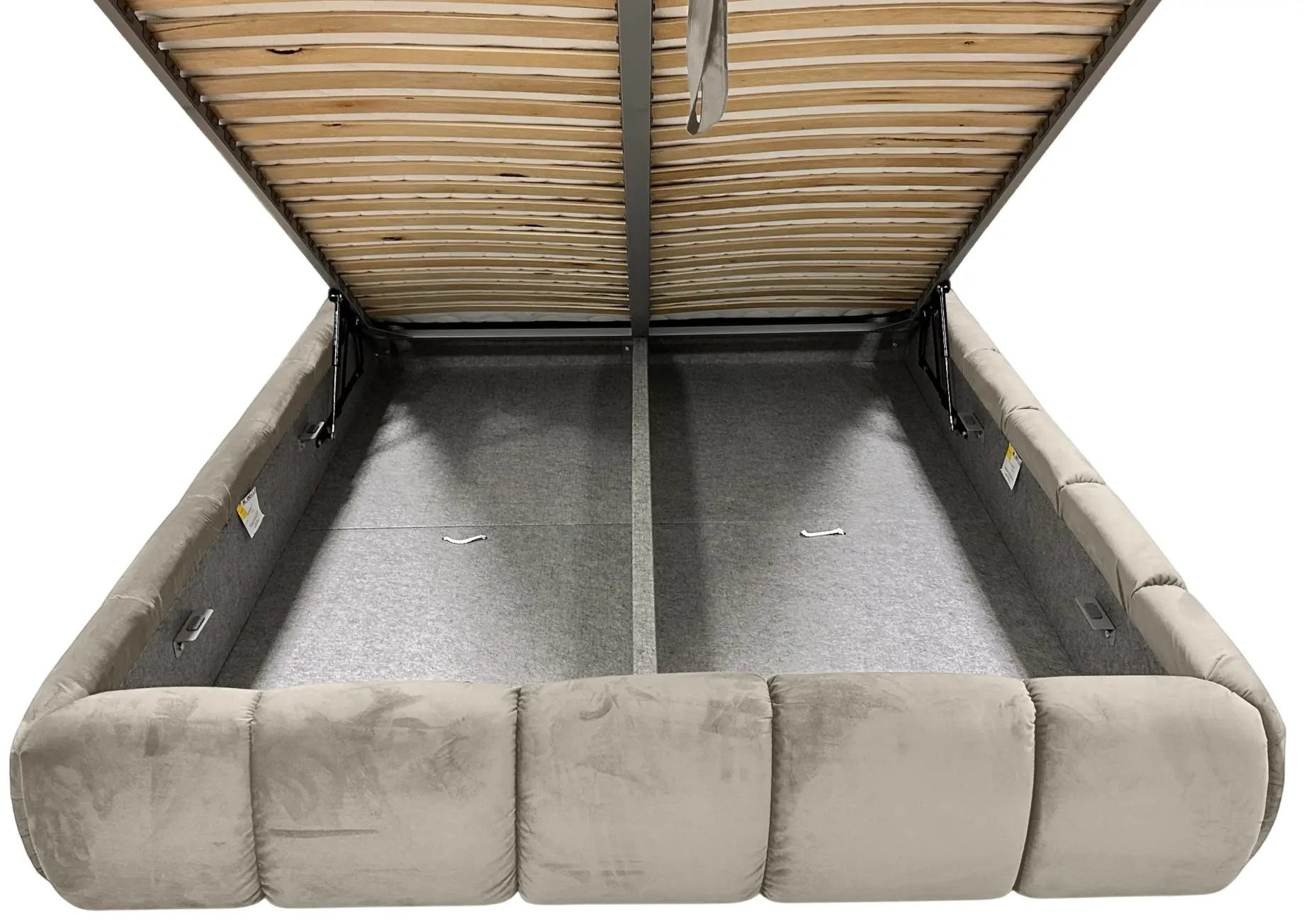 Кровать Charmbed Lux Jenny 160x200 Laguna 08 (Gray-Beige) - 4