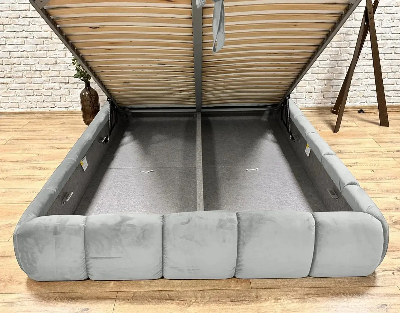 Кровать Charmbed Lux Jenny 160x200 Laguna 42 (Grey) - 3