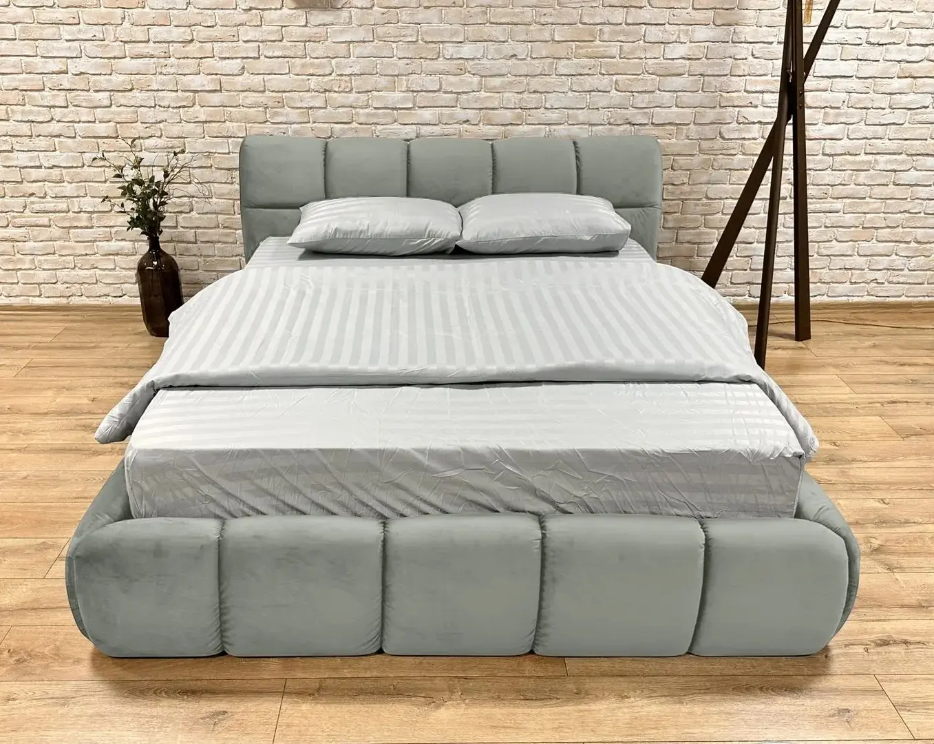 Pat Charmbed Lux Jenny 160x200 Laguna 43 (Dark Grey) - 2