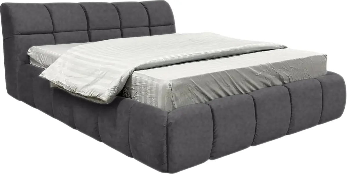 Pat Charmbed Lux Jenny 160x200 Mono 07 (Dark Grey) - 2