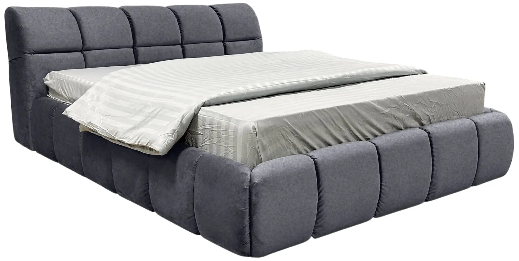 Pat Charmbed Lux Jenny 160x200 Mono 09 (Grey-Blue) - 2