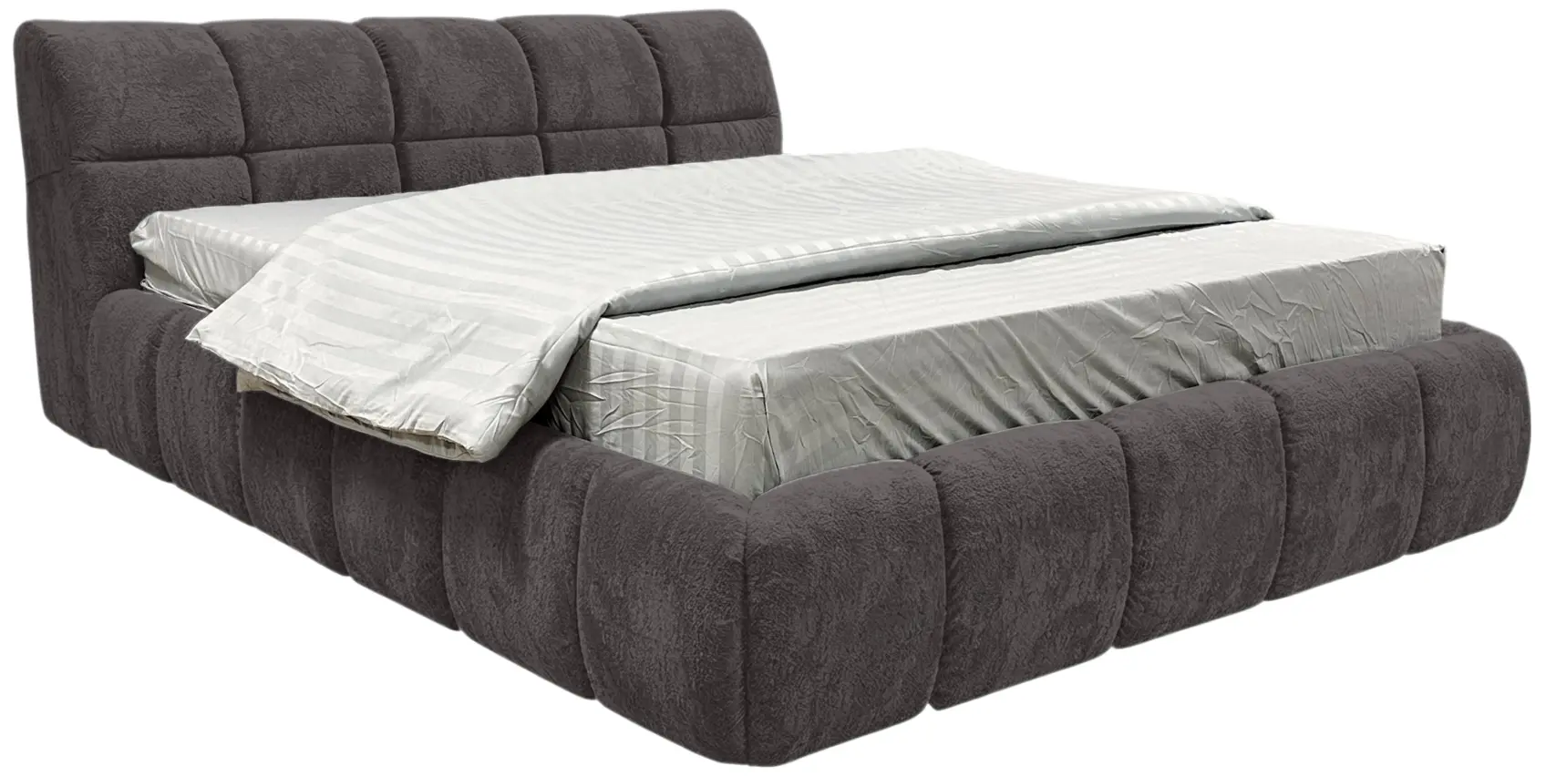 Кровать Charmbed Lux Jenny 160x200 Symphony 20 (Anthracite) - 2